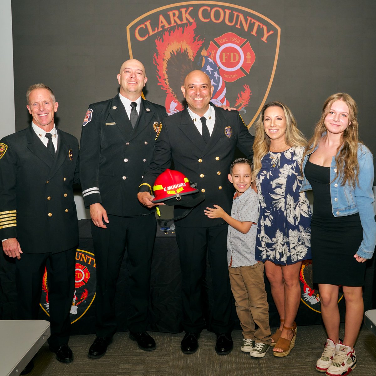 Congratulations to our new <a href="/ClarkCountyFD/">Clark County FD</a> Captains: Lance Howard, Holden Myers, Erlantz Muguira, and Kevin Williams.

We’re proud of what you’ve achieved and even more excited for what’s ahead. 🚒💪