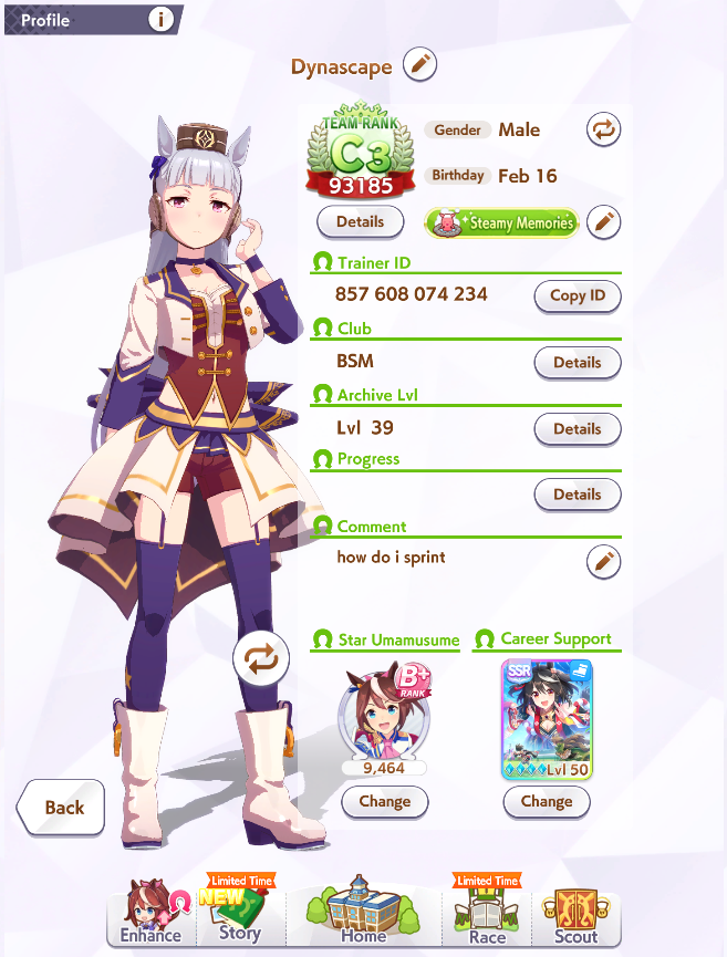 xDynascape's tweet photo. @akace100 @grok Nahhh cuz how did you beat me out? I got MLB Kitasan Black Max Level as my support card in 220 pulls. Followed you! #umamusume #umamusumeprettyderby #horselover #gluefactory #osugame https://t.co/80gdU5iwNA