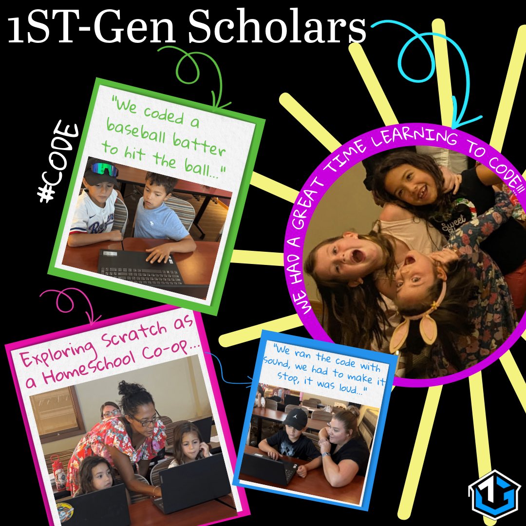 <a href="/DraCarmenCruz/">Dra. Carmen Cruz, Ed.D.</a> had a great time facilitating #Homeschool #Scratch #ProfessionalDevelopmemt for Families in The Greater #SanAntonio #Texas area using <a href="/1stGscholars/">1ST-Gen Scholars</a> #Curriculum Content. YES, We CAN ALL #Code. 

DYK <a href="/1stGscholars/">1ST-Gen Scholars</a> holds a PreK-12 #STEM Catalog with over 500 Lessons