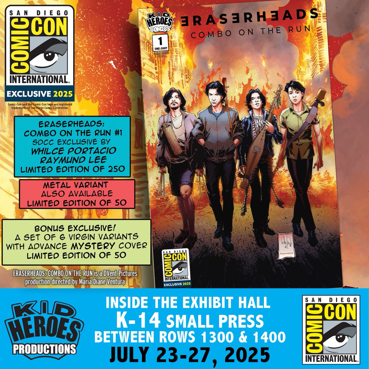 kidheroes's tweet image. A dream teamup ‼ @WhilcePortacio x @Eheadscombofilm 🤩
YOU'RE WELCOME 🤓
kidhero.es/comingsoon