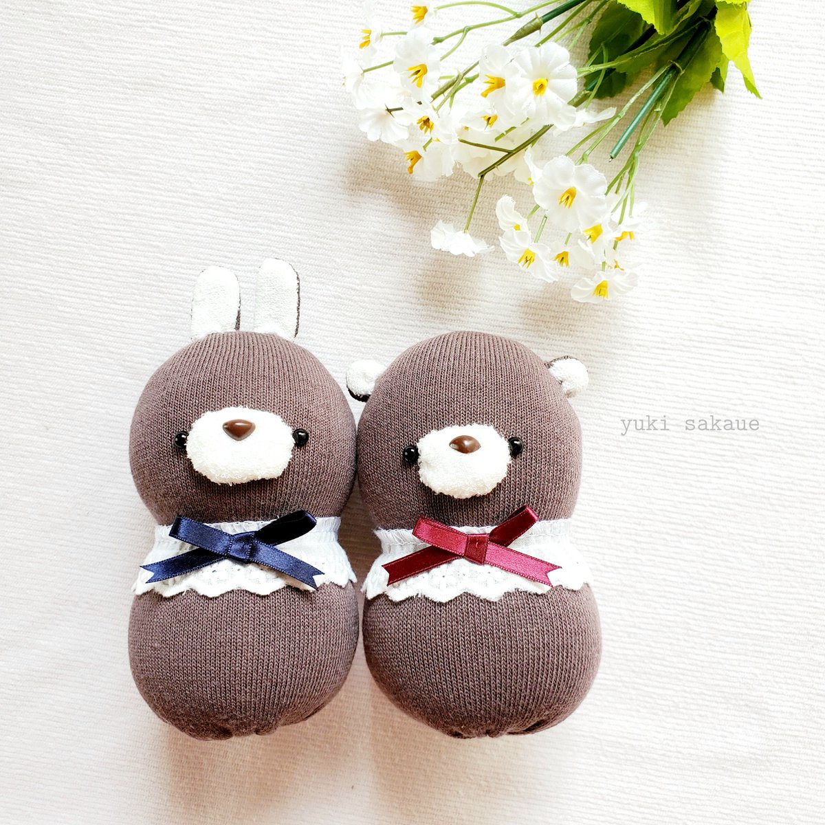 yuki_sakaue's tweet image. もっちり可愛いうさぎさんとくまさんのぬいぐるみ*
minne.com/items/37129545…
#ぬいぐるみ
#ハンドメイド