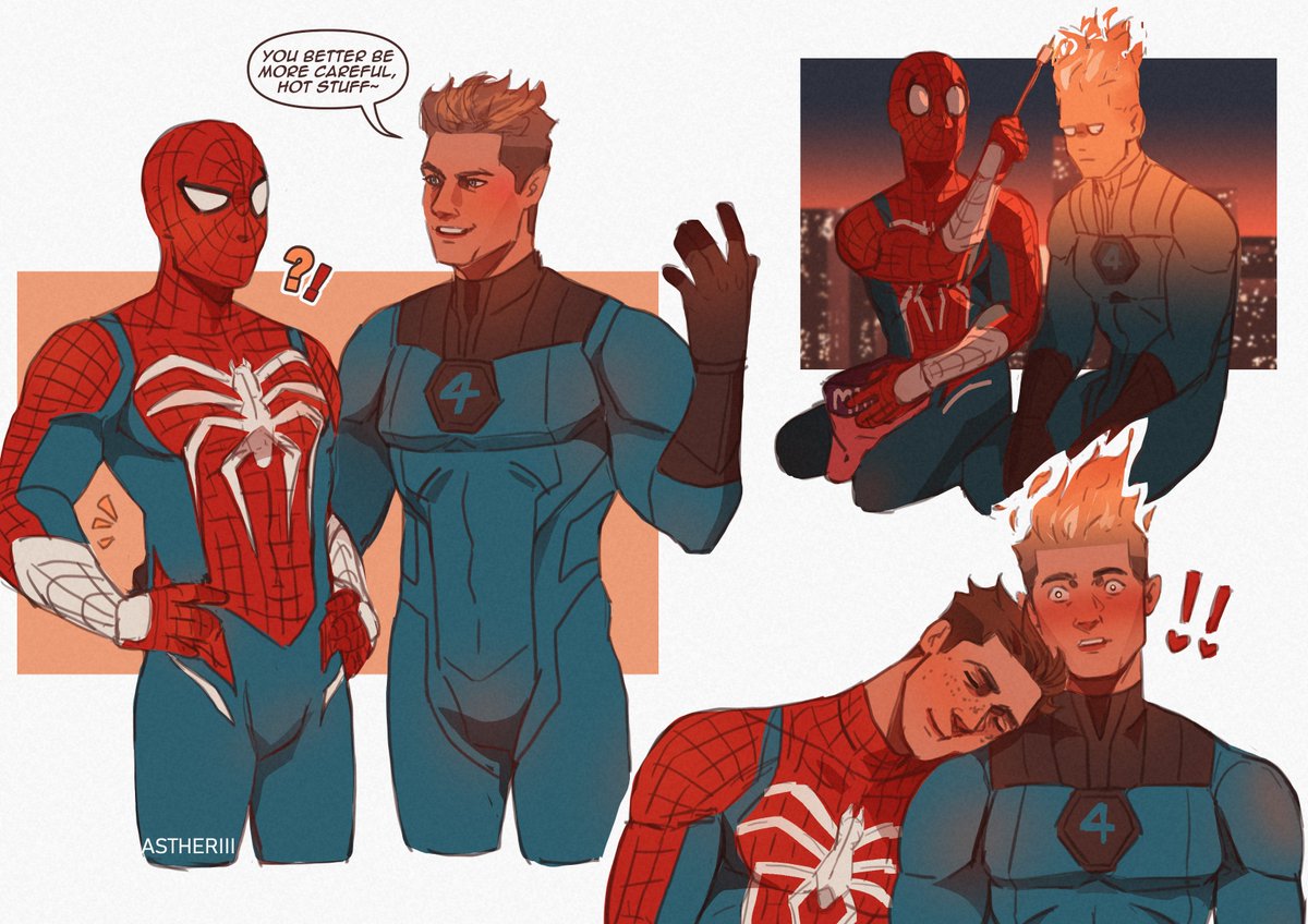 astheriii's tweet image. I have the vision 😳
#spideytorch