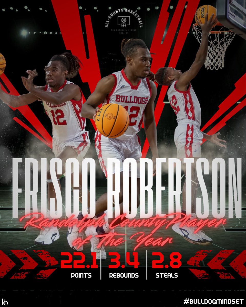 WadleyAthletics's tweet image. Congrats to @frisco_M4 on being named Randolph County Player if the Year in basketball!