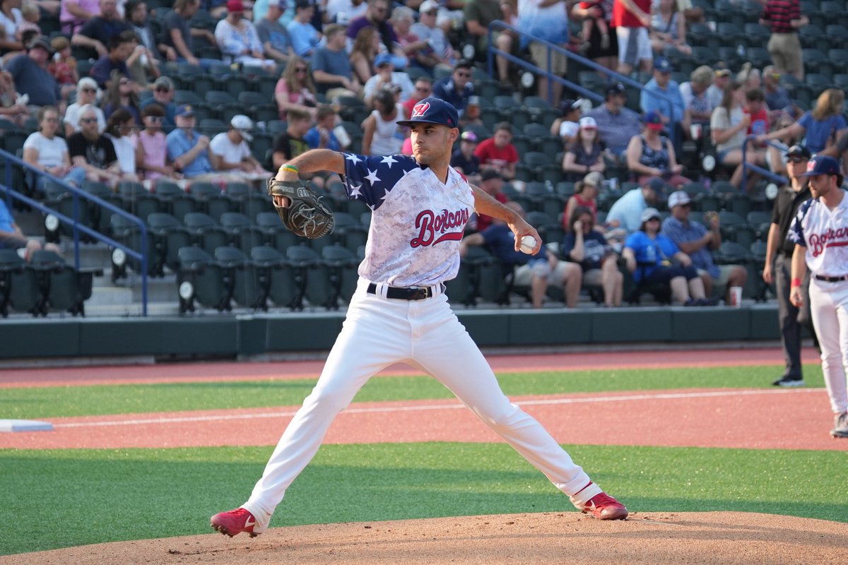 goflyingboxcars's tweet photo. Quinton’s last two starts - 10.1 IP, 2 H, 15 K 

MID 5 | Boxcars 0, Stormers 1

#WheelsUp🛫 https://t.co/pqz8sbar26