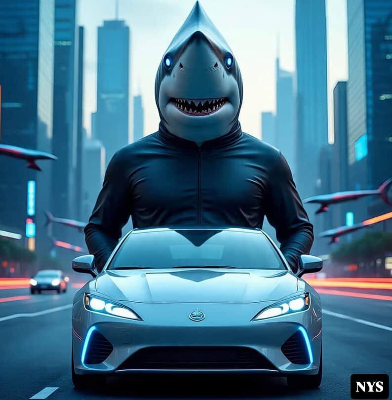 NYSmemeCoin's tweet photo. I unveiled my new electric car to compete with Tesla. #memecoin https://t.co/YsKqlK90PK