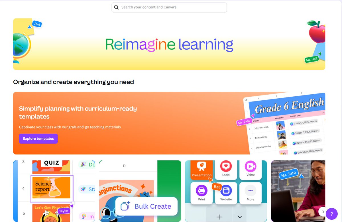 Activities is live in <a href="/CanvaEdu/">Canva Education</a>! #CanvaEdu