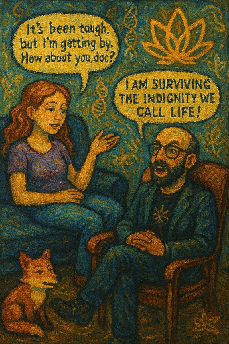 It’s been tough but I’m getting by, how bout you doc?