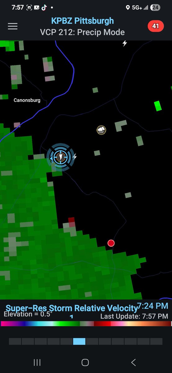 PAStormTrackerz's tweet image. Funnel spotting 3 miles E/SE of Houston, Washington County, PA at 1930 #pawx @NWSPittsburgh