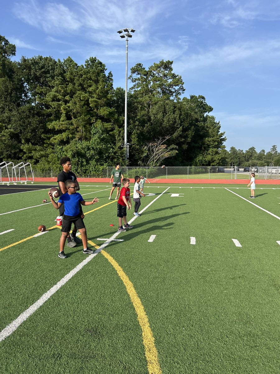 Finished the day with some Offense. KFL Night #kpfamily
