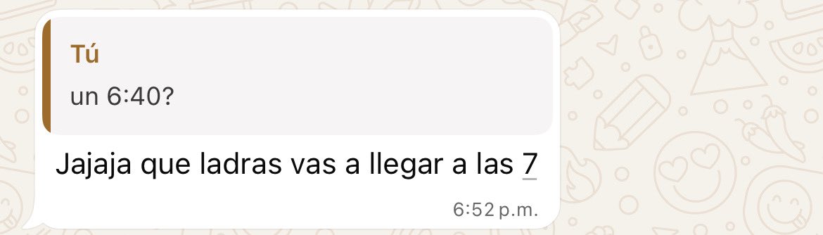 CamiMartinezs's tweet photo. pov: eres mi mejor amiga y sabes mi puntualidad https://t.co/1tl0dceZSo