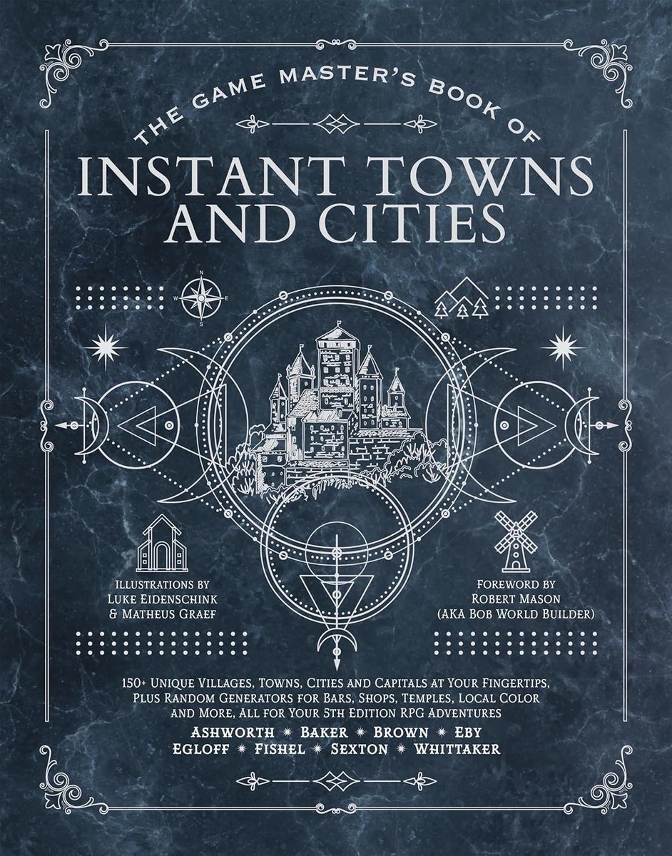 Tabletop_Deals's tweet image. The Game Master&apos;s Book of Instant Towns and Cities

56% off

#ad amzn.to/46gIrVm

#DnD #DMtools