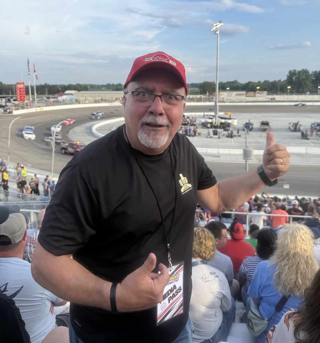 Ted Fattal (@tedfattal) on Twitter photo Harvick vs Harvick at Big O tonight. 200 lap feature #owossospeedway Harvick vs Harvick at Big O tonight. 200 lap feature #owossospeedway