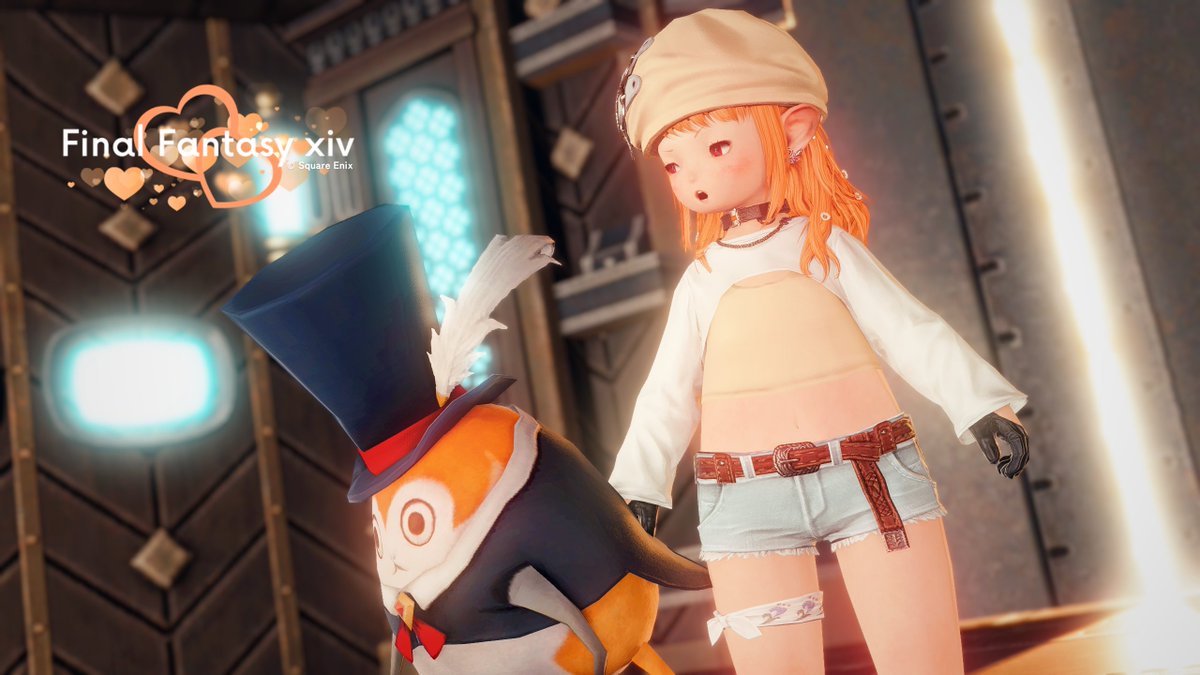 おはようございますっ🎩 ‧₊⁺

#FF14 #Studiokogane #Laha_Logo