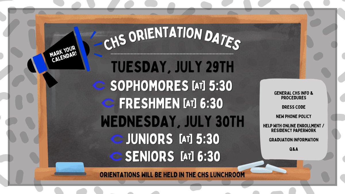 Mark your calendars 🗓️