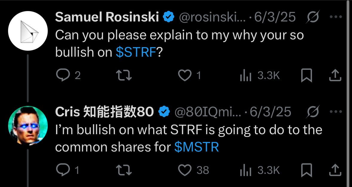 You think we’ve seen “torque” already? 

People have no idea what’s coming. 

$MSTR $STRF $STRK