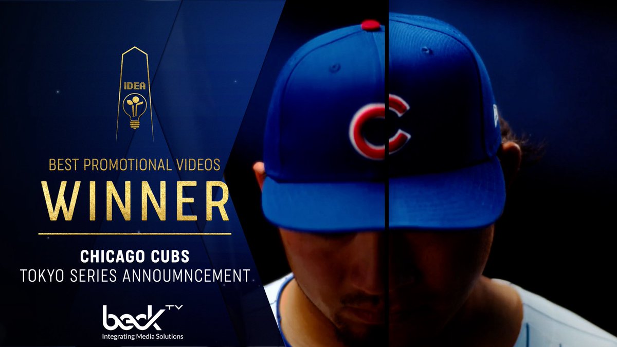 Congratulations to the the Chicago Cubs, winner of Best Promotional Video!

#IDEABoston
