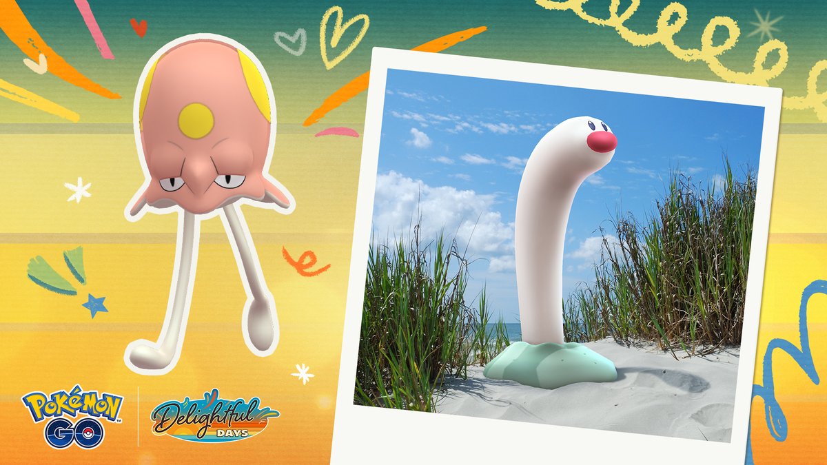 PokemonGOAppJP's tweet image. 「アドベンチャーウィーク」イベントが再び!「ノノクラゲ」と、その進化形の「リククラゲ」が『Pokémon GO』に初登場! #ポケモンGO
日本時間7月29日10:00から8月3日20:00まで
pokemongolive.com/post/adventure…