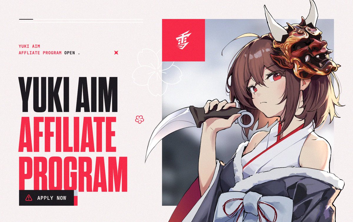YukiAim's tweet image. Introducing the Yuki Aim Affiliate Program!
• Early access to new mousepads, keyboards, and more!
• Your own shareable discount code.
• Earn money on every sale made with your code.
Become a Yuki Aim affiliate today:
affiliate.yuki.gg