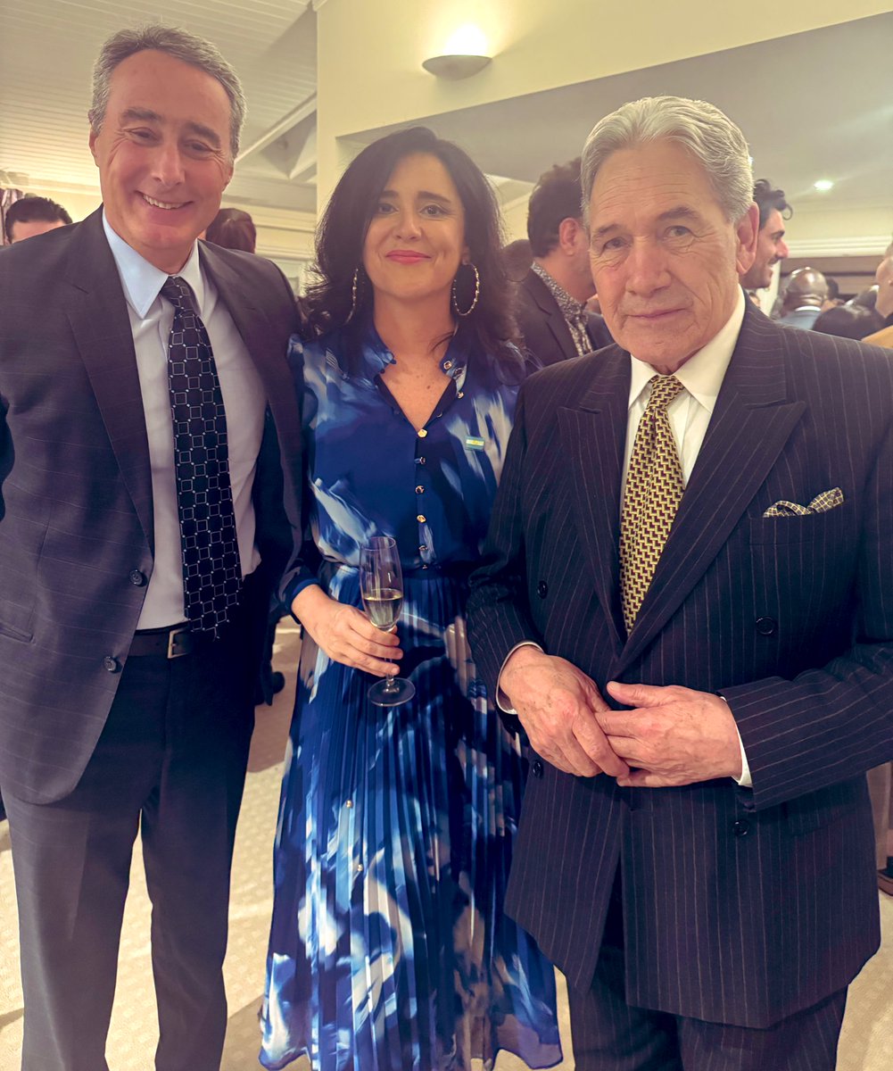 The Minister attended Argentina’s National Day celebration last night, which was a chance to highlight the range of connections in our bilateral relationship, including the upcoming fixtures between the All Blacks and Los Pumas in Argentina next month.

The Minister also caught