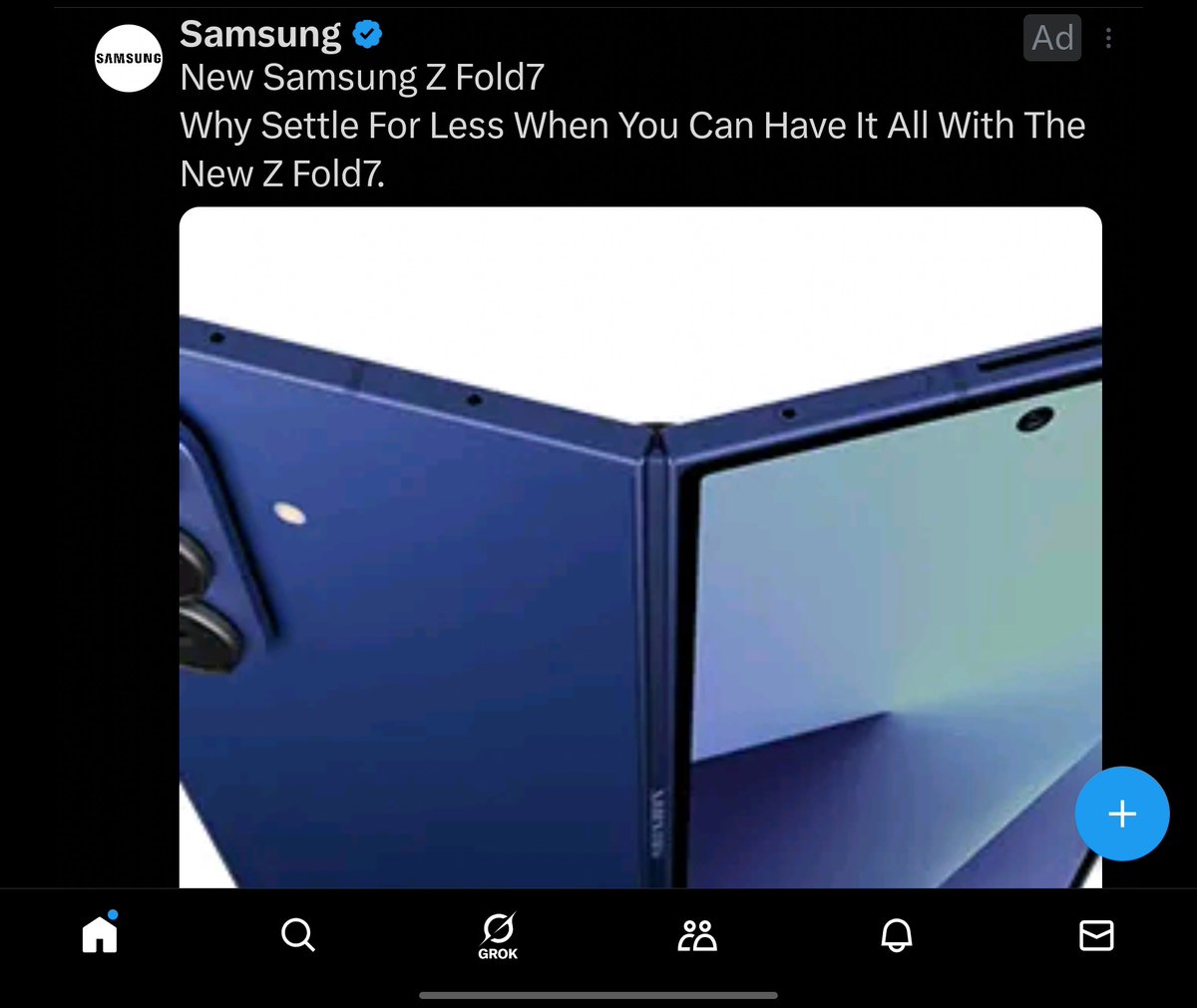 MSAndiOS's tweet image. Well, @samsung, apparently you can have everything with Galaxy Z Fold 7 - except an S-Pen