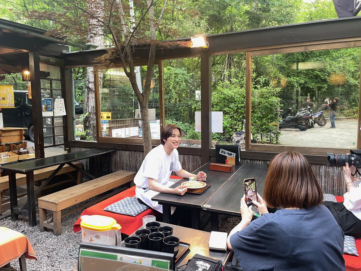 chofukankou's tweet image. 【「 #映画のまち調布 」ロケ情報No172 「 #BoyAge27 」の撮影が #調布市 で行われました!】 #一ノ瀬颯 #深大寺 #松葉茶屋 csa.gr.jp/film_result