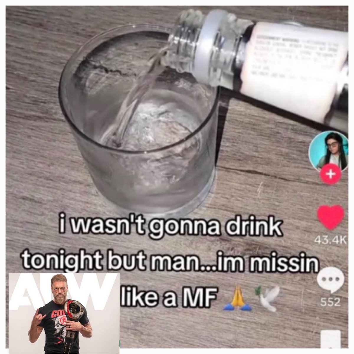 _shownusofty's tweet image. putting down the glass tonight boys, la #edgehead is back in business