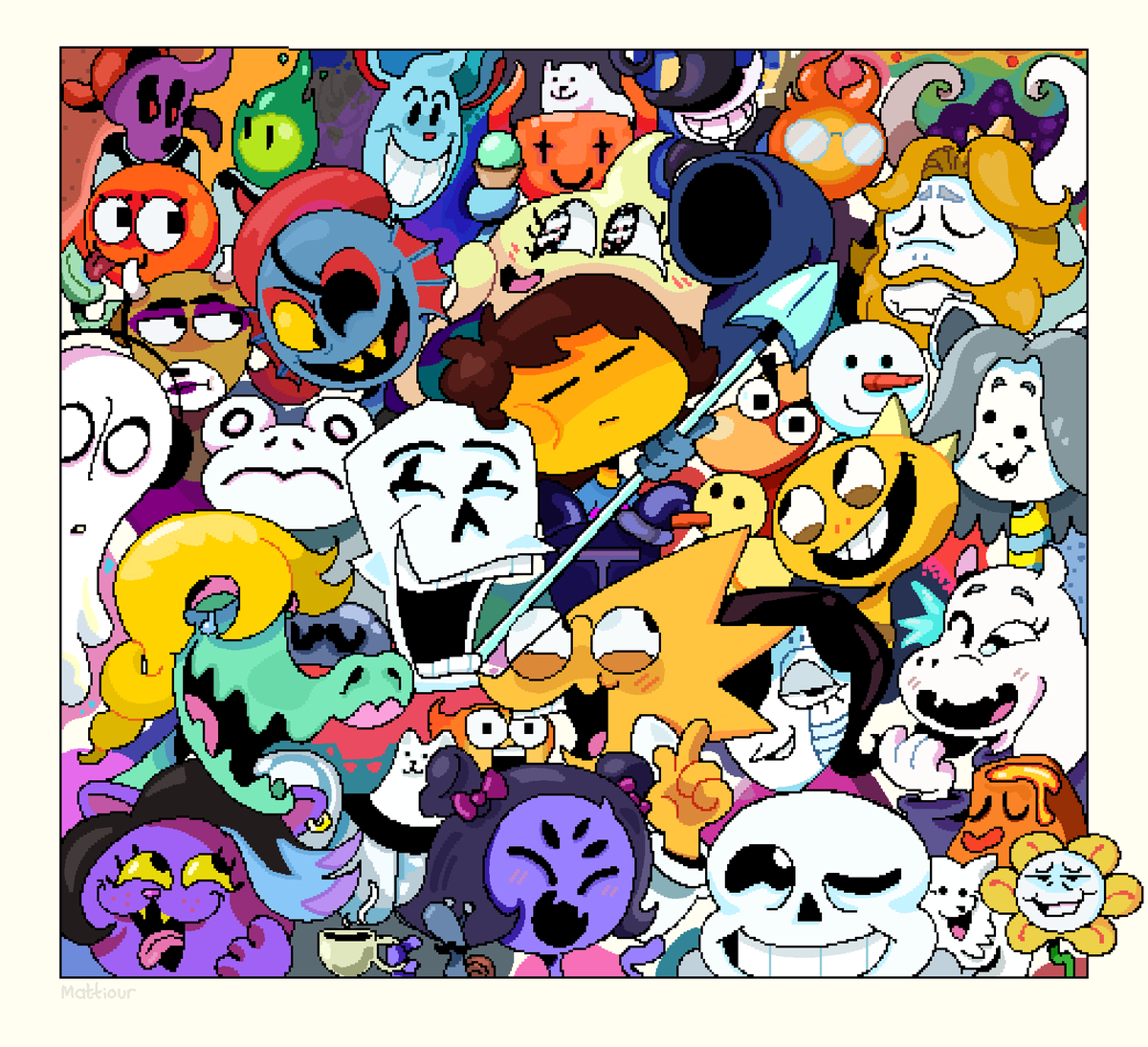 Mattiour's tweet image. uddertale art because i really like it!! #undertale #undertalefanart