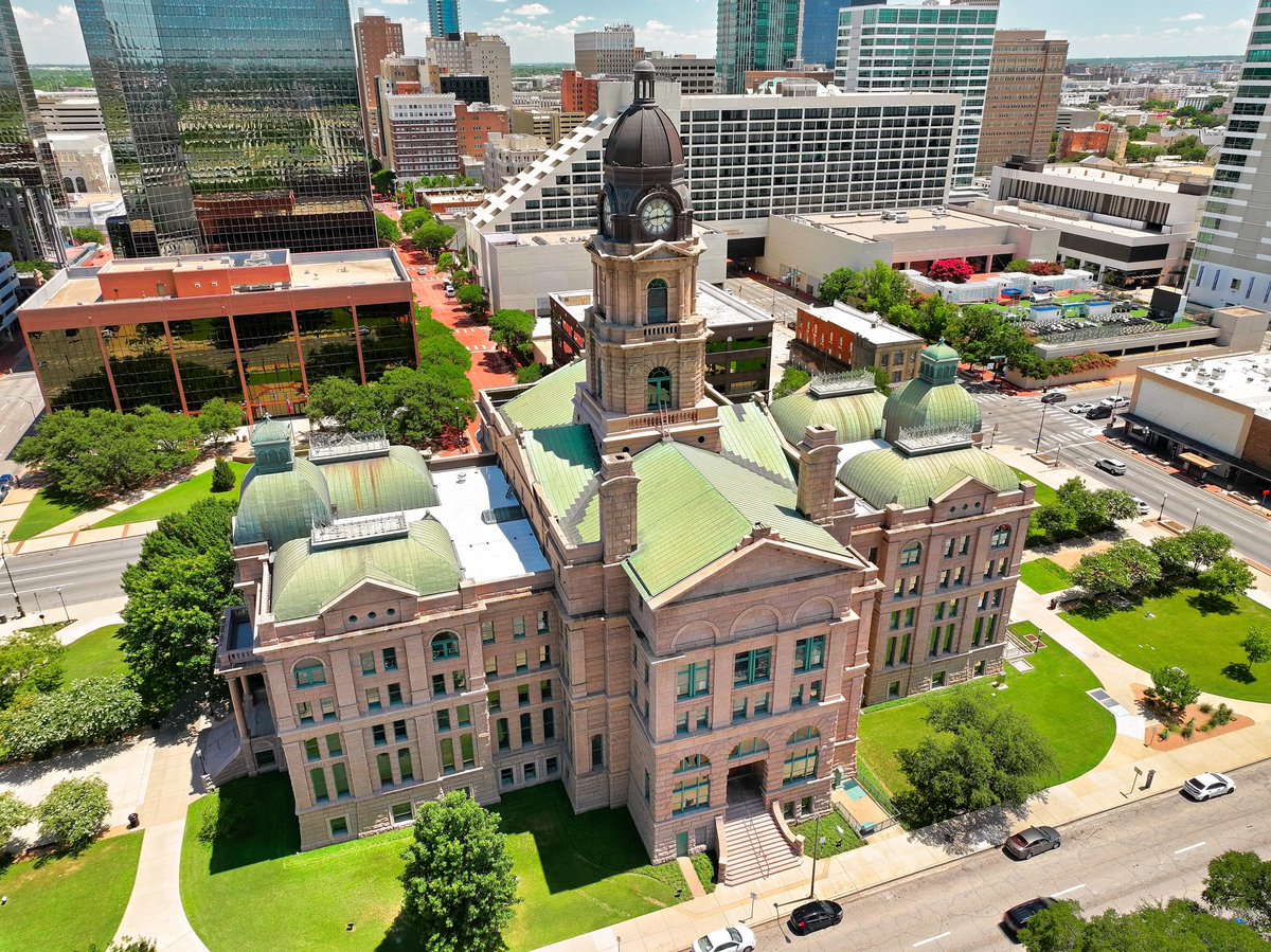 Looking at downtown Fort Worth