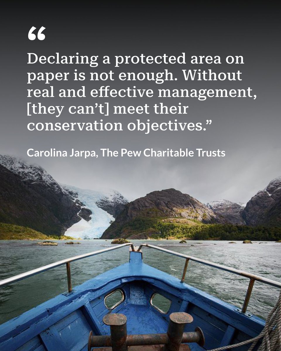 Chile has just one park ranger for every 89,000 acres of protected area—much lower than recommended.

A new <a href="/uaustraldechile/">Universidad Austral de Chile</a> program is educating park rangers and other professionals to help ensure marine protected areas do what they’re intended to. pewtrsts.org/4mWQ5Kb