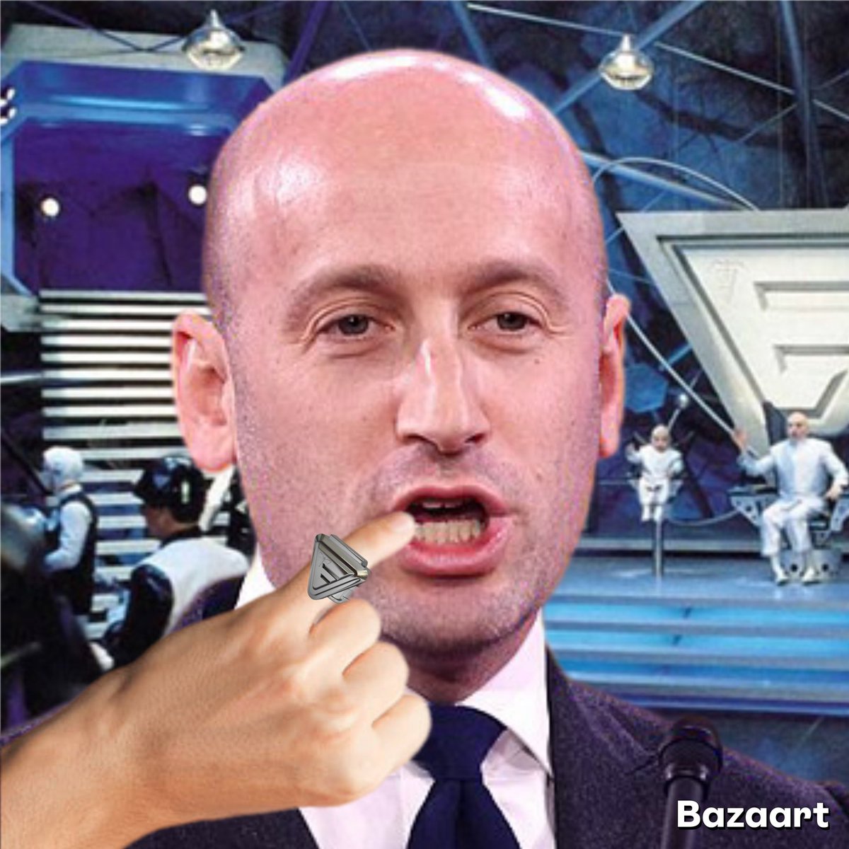 FurburgerMayor's tweet image. #StephenMiller #Trump #AustinPowers #DrEvil