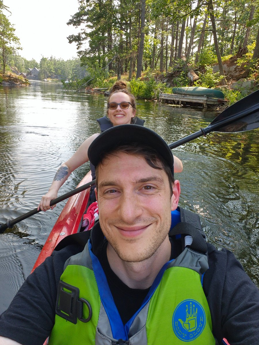PAHoyeck's tweet image. Out in the Canadian wilderness encountering Being