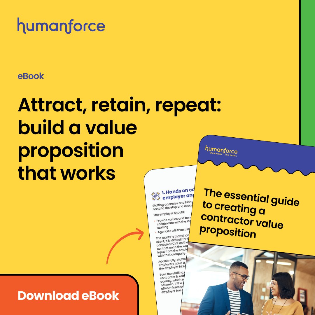 Download our essential guide hubs.la/Q03wnQzj0 on creating a compelling contractor value proposition, to improve your organisation's ability to attract, engage and retain contingent workers.