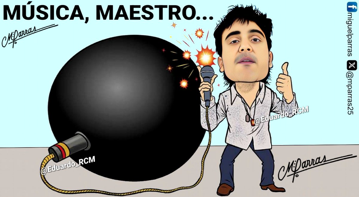 💥𝙂𝙍𝘼𝙉 𝘾𝙊𝙉𝘾𝙄𝙀𝙍𝙏𝙊💥
TOUR USA 🎤

Bueno, sí, probando, bueno, sí, sí...🔊
😁Cartón de M. Parras
<a href="/Claudiashein/">Claudia Sheinbaum Pardo</a>🦎#DraVicepresidenta🧹 <a href="/SecRubio/">Secretary Marco Rubio</a> <a href="/marcorubio/">Marco Rubio</a> <a href="/Sec_Noem/">Secretary Kristi Noem</a> <a href="/DHSgov/">Homeland Security</a> <a href="/POTUS/">President Donald J. Trump</a> <a href="/StateDept/">Department of State</a> <a href="/DEAHQ/">DEA HQ</a> <a href="/CIA/">CIA</a> <a href="/JHLichtmanLaw/">Jeffrey Lichtman</a> <a href="/TheJusticeDept/">U.S. Department of Justice</a> <a href="/lopezobrador_/">Andrés Manuel</a>🤡 #ElCacas💩 #4T🍞y🎪