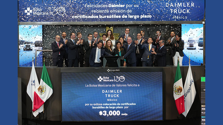 TransporteInfo's tweet photo. Daimler México concreta emisión de bonos por 3,000 millones de pesos... https://t.co/98EQuXmrt7
@FreightlinerMex @MBenzBusesMx @BMVMercados @PRPmexico @AscencioCE #bonos #emision #TransporteInfo https://t.co/jDaQywSxXT