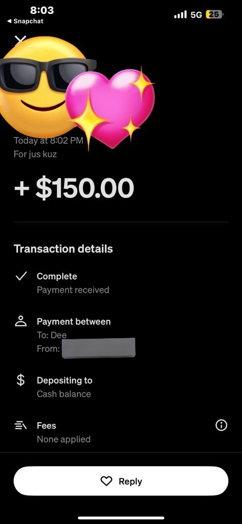 This nigga just sent me 150 “just cause “ he said pretty girls get free money!! I’m ready to die about him 😂