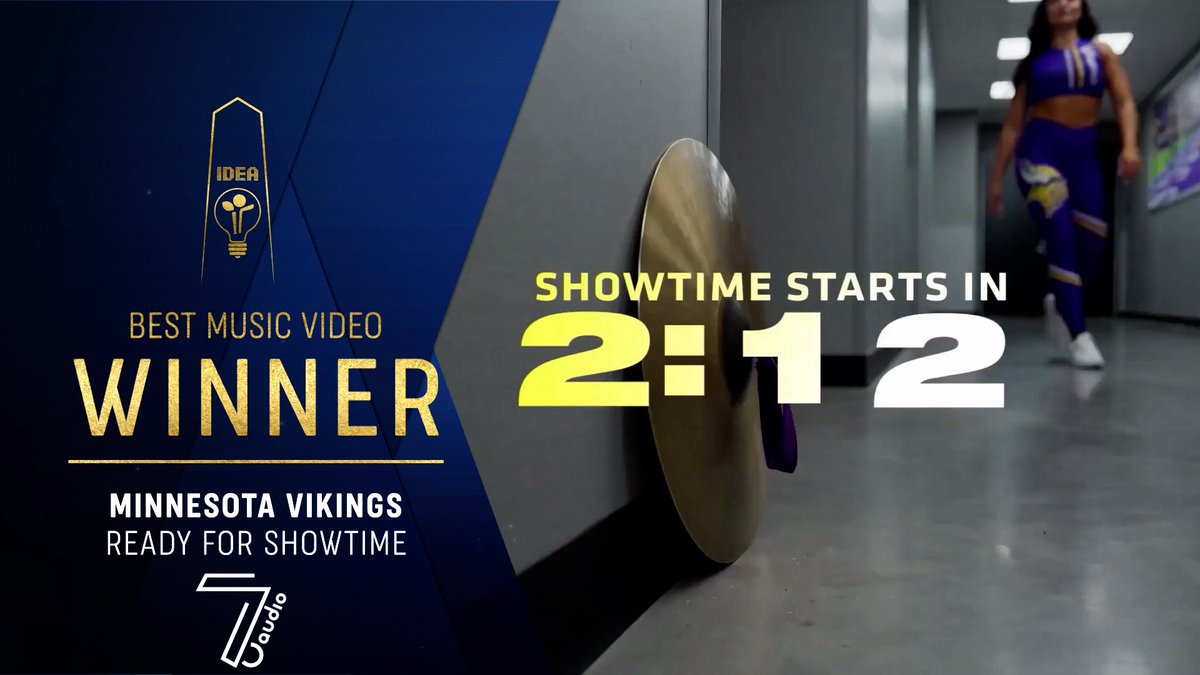 Congratulations to the the Minnesota Vikings, winner of Best Music Video!

#IDEABoston