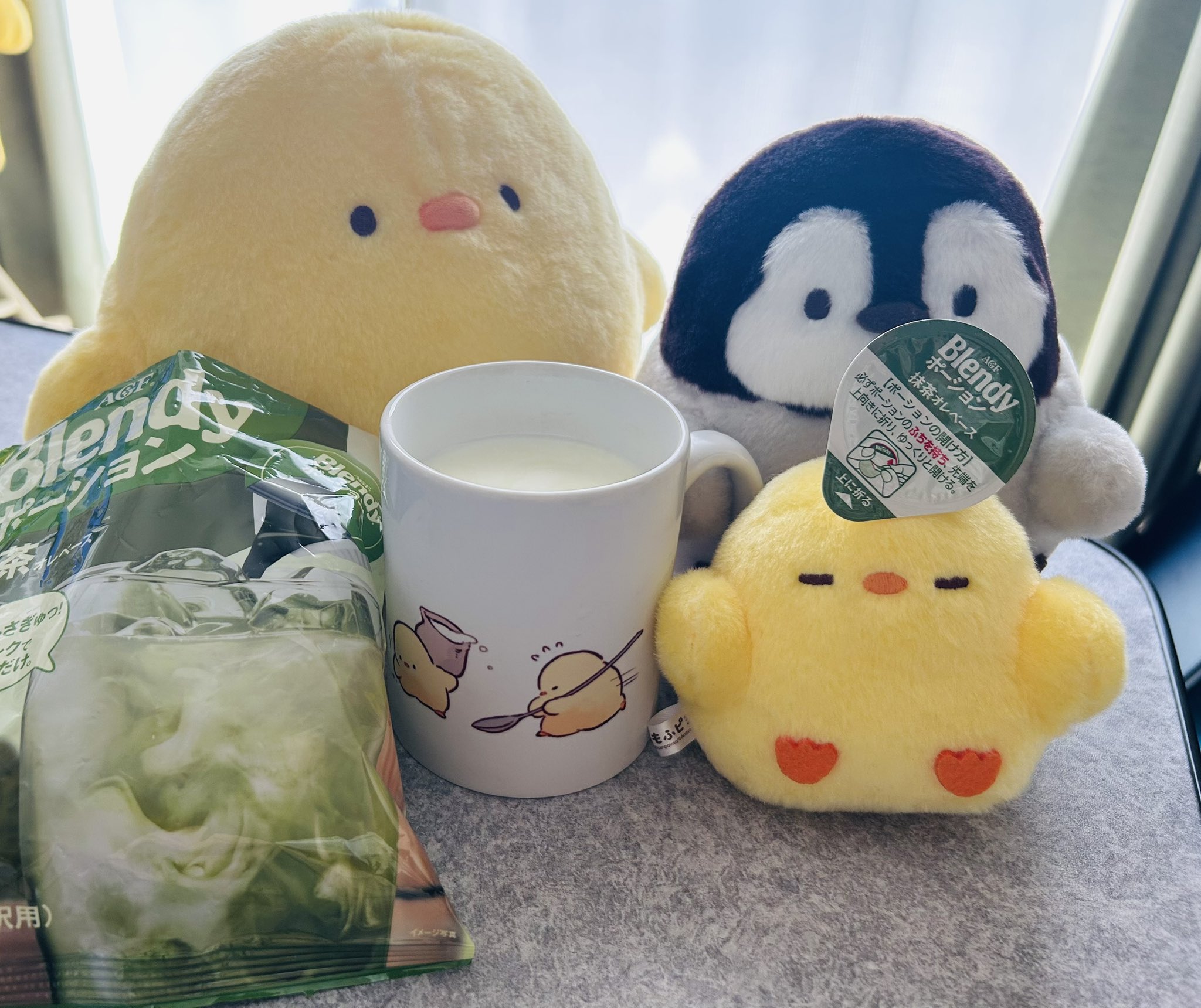 さんぽいも　もふぴよ　ぬいぐるみS もふピヨ ぬいぐるみ SS さんぽいも - メルカリ