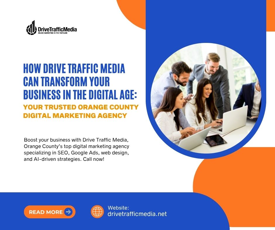 DriveTrffcMedia's tweet photo. Tired of being buried in search results? Get found faster with Orange County’s top digital marketing pros—Drive Traffic Media!
 ✅ SEO
 ✅ Google Ads
 ✅ AI-powered results
https://t.co/4F44t6iyZD
#digitalmarketingagency #SEOOrangeCounty #DigitalMarketingOC https://t.co/4HkrWzi4Of