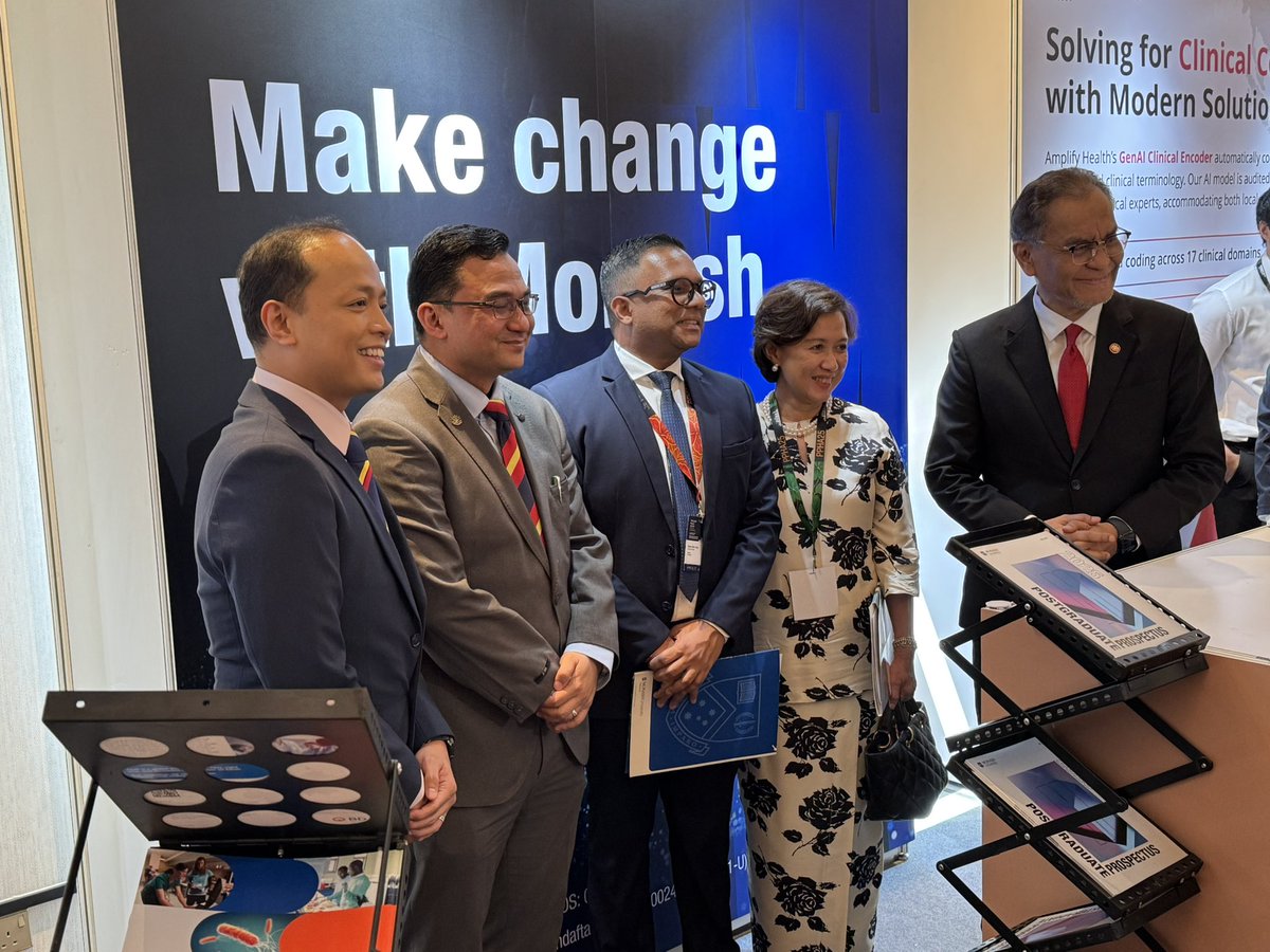 MonashMalaysia's tweet image. We’ve officially kickstarted our Precision Public Health Asia 2025 Conference with a powerful keynote by Yang Berhormat @DrDzul! 🎉
#PPHA2025Conference
