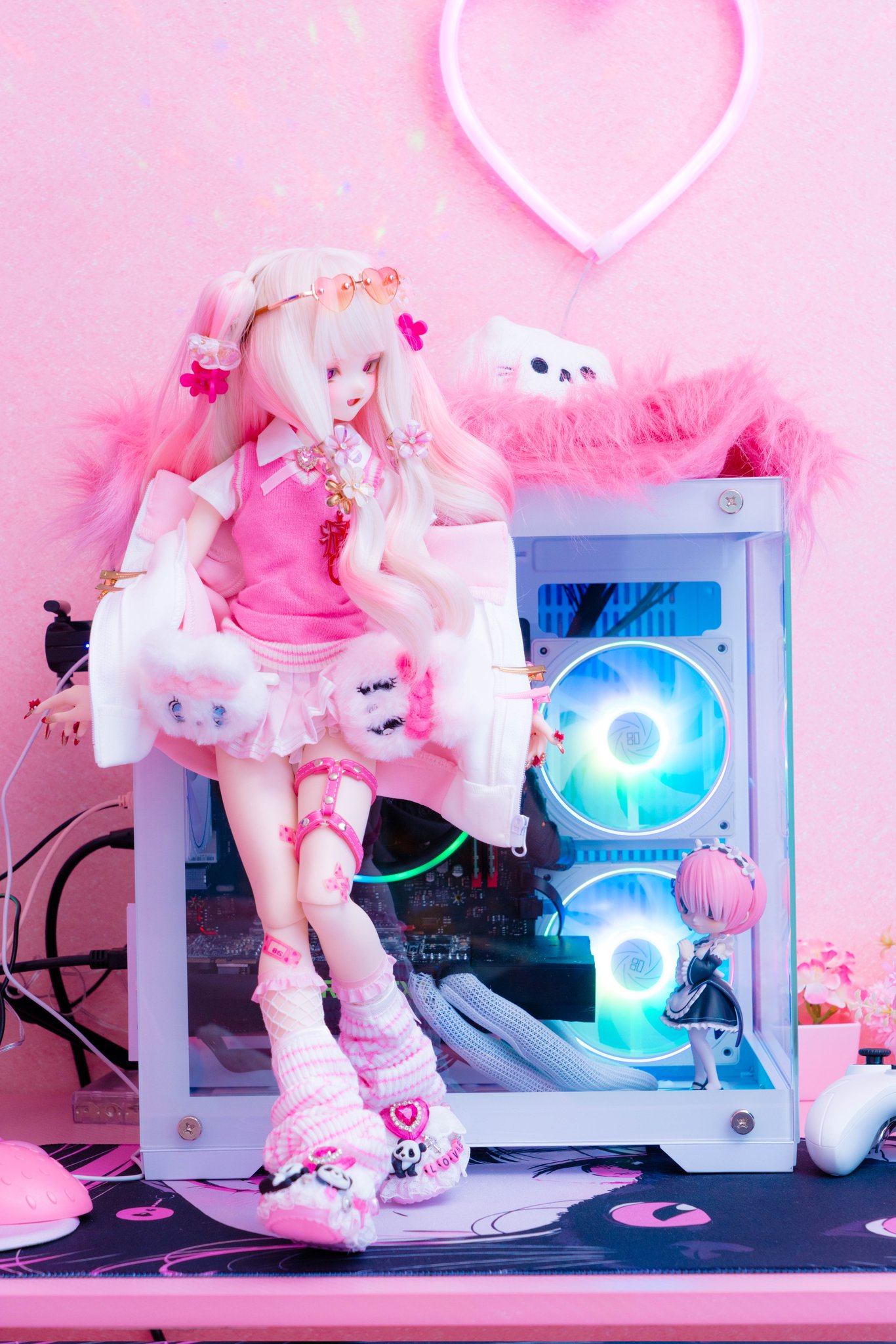 yam yam sugar ドール服、アクセ一式 MDD 1/4 yam yam sugar ドール服、アクセ一式 MDD 1/4 - 人形オンライン
