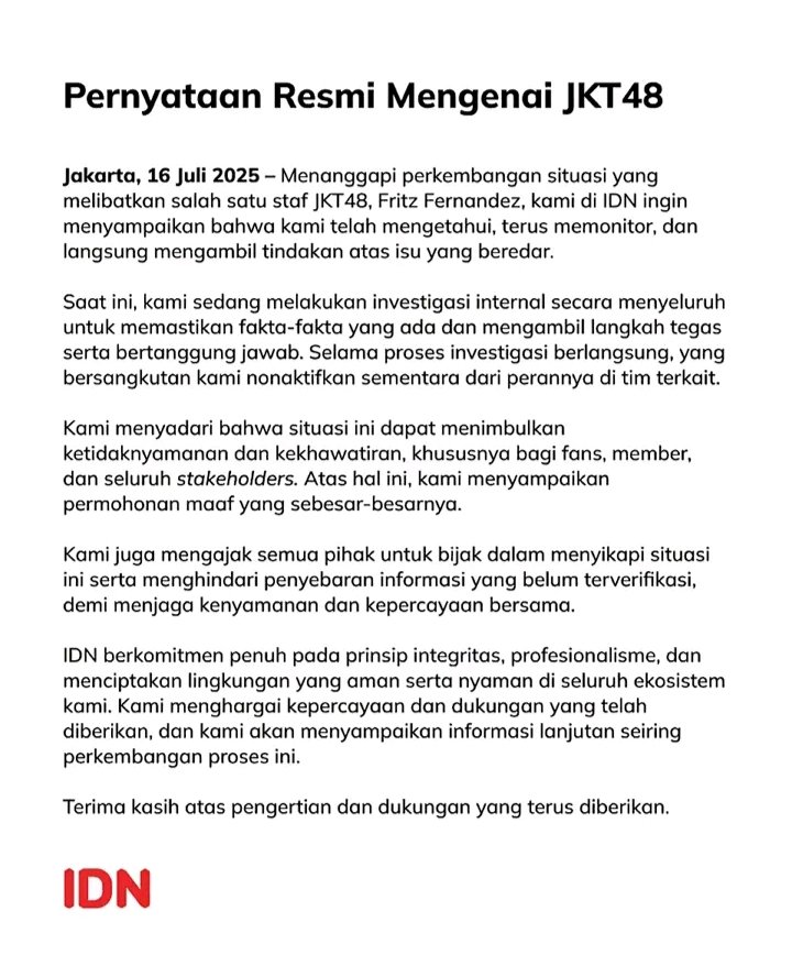 Panik kan #FufufuritsuOut