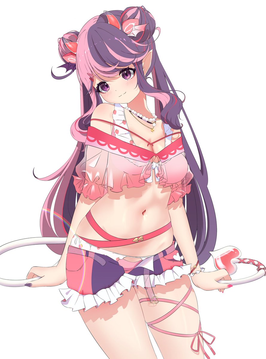 shirayukiAlice0's tweet image. 「Summer’s here!😈✨️」
 #ironmouseart