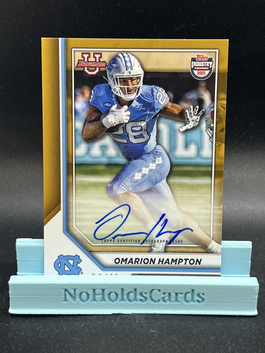 #NOHOLDSALE🐻 

$110

OMARION HAMPTON GOLD INDUSTRY CONFERENCE AUTO /15 

Reposts and Tags Appreciated 🤝