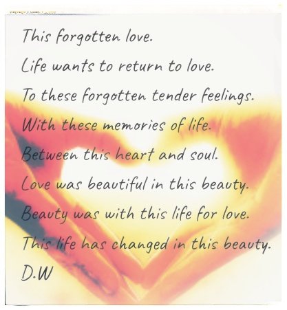 DW_GPSDR's tweet image. β
Life wants to return to love.
To these forgotten tender feelings.
With these memories of life.
Between this heart and soul.
Love was beautiful in this beauty.
Beauty was with this life for love.
This life has changed in this beauty.
ποΈπ©ββ€οΈβπ¨πXβοΈπΊοΈβ₯οΈ