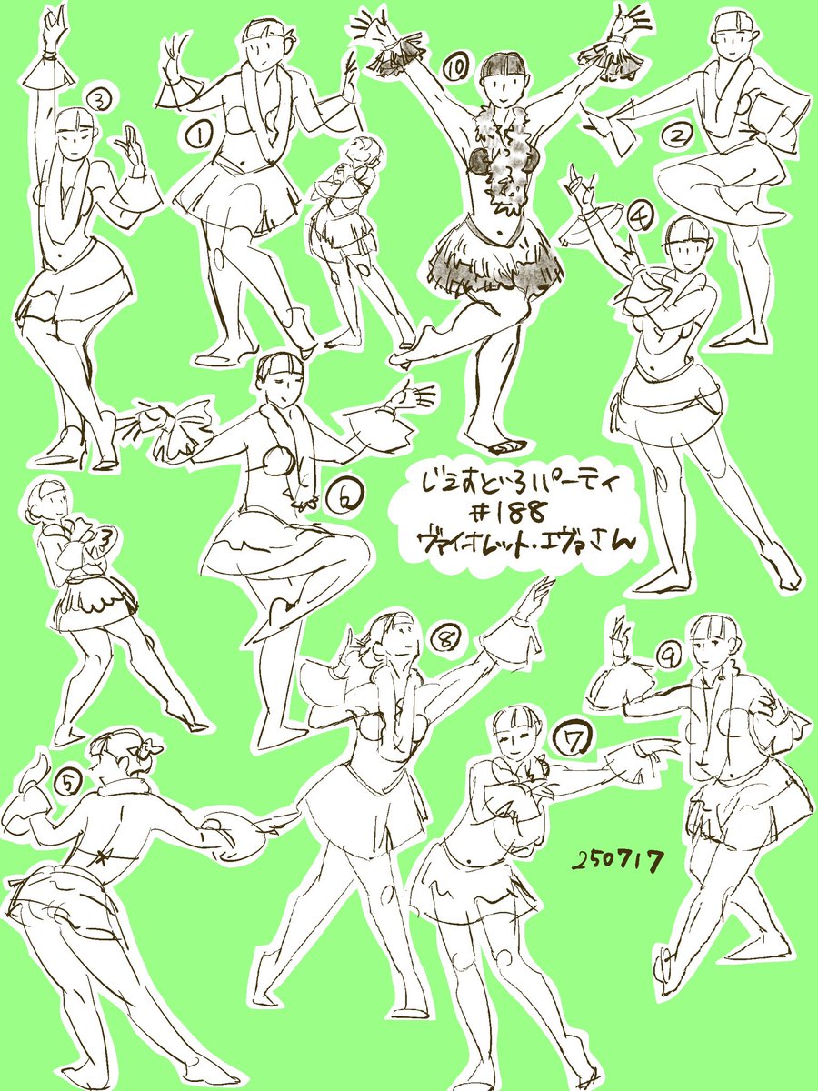 enokorokusa_'s tweet image. 夏のいでたち！

#じぇすどろパーティ　…188
/ ヴァイオレット・エヴァ さん
#GesDrawPARTY

ありがとうございました！