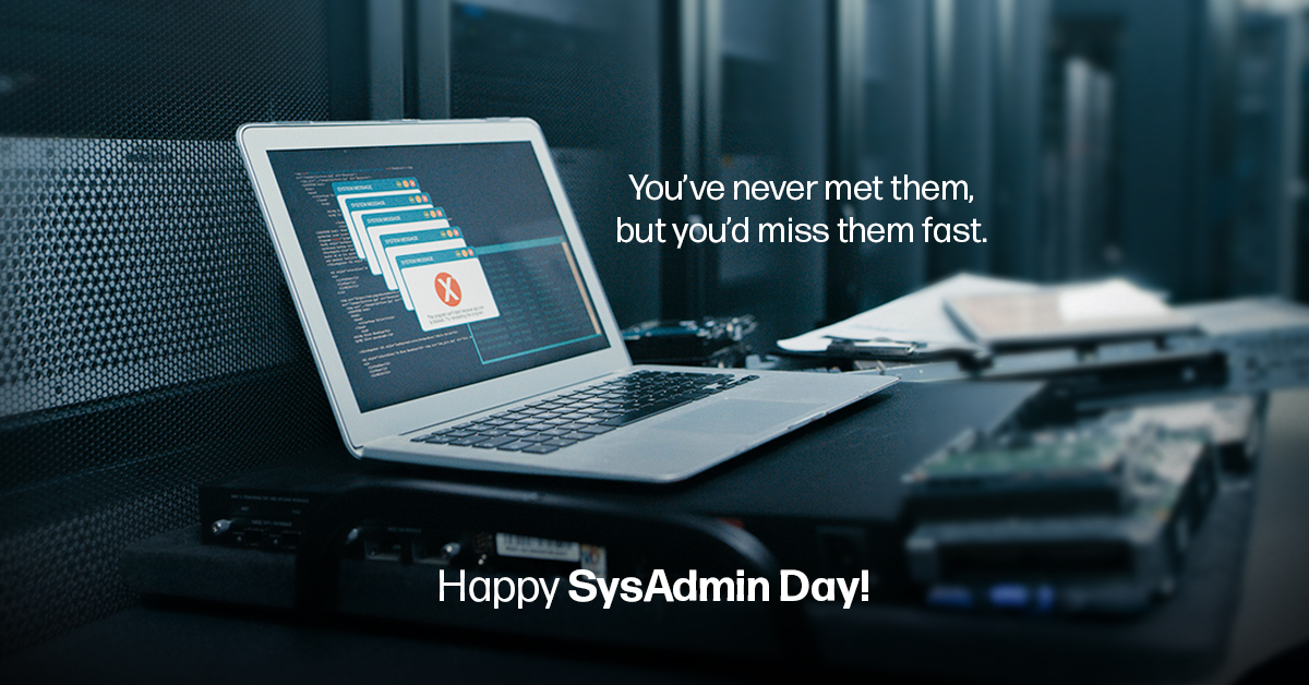 EaglecrestTech's tweet image. They work behind the scenes, so your technology doesn’t cause a scene. 

To all the system administrators: we see you and we appreciate you today and every day! 😆👏

#EaglecrestTechnologies #SysAdminDay