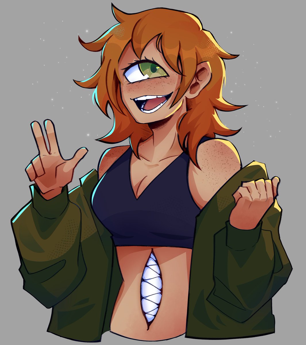 FXXTRN's tweet image. Evelyn | ATTACK #artfight #digitalart 
- character owned by Feralcube on DA