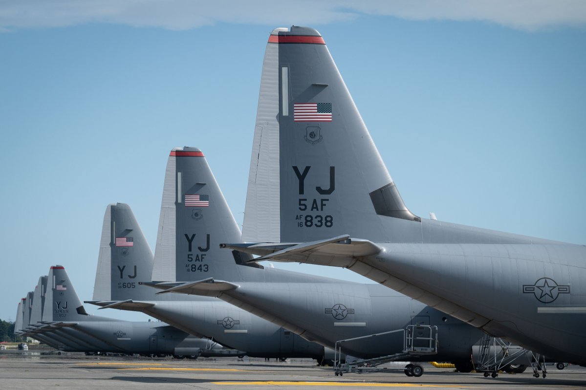 PACAF's tweet image. Over the last week, U.S. Pacific Air Forces accomplished a rapid, mass deployment and reception of personnel, equipment, and aircraft to multiple locations in the Indo-Pacific theater of operations for Exercise #REFORPAC25.
⬇️ Click below to learn more.
bit.ly/3GRDJD1