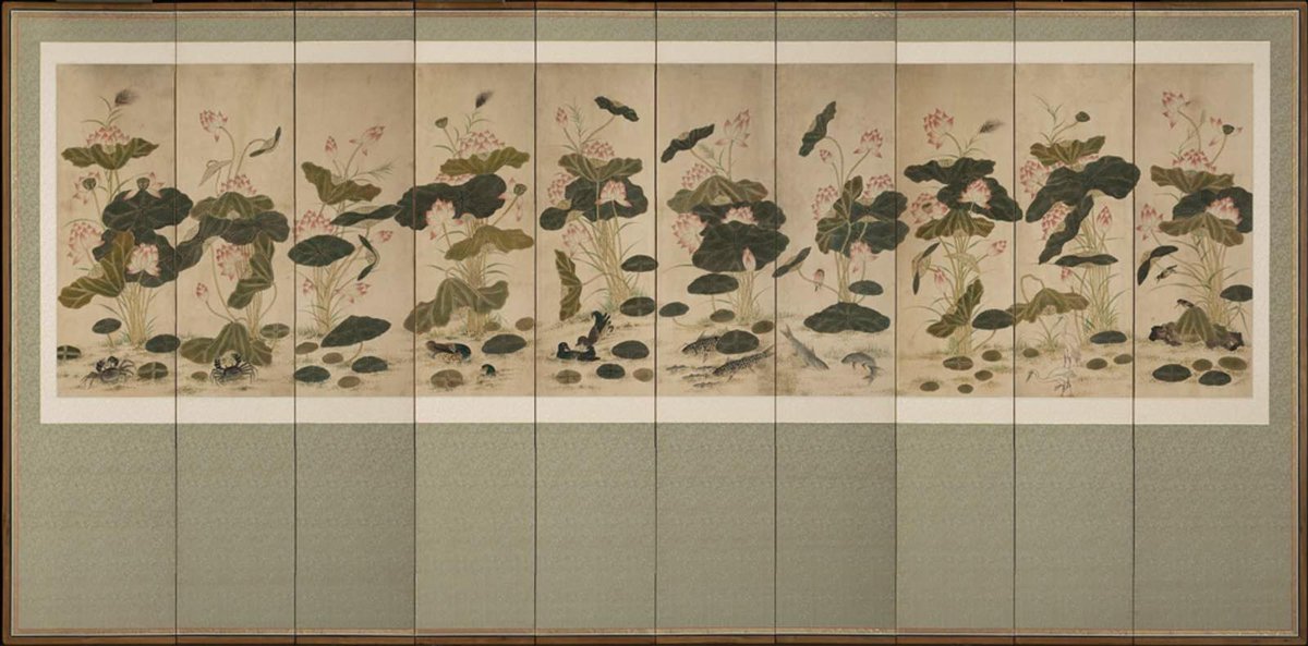 K_SSANGDUEK's tweet image. 여름날 서재에 두고 싶은 병풍이다
*Museum of Fine Arts Boston