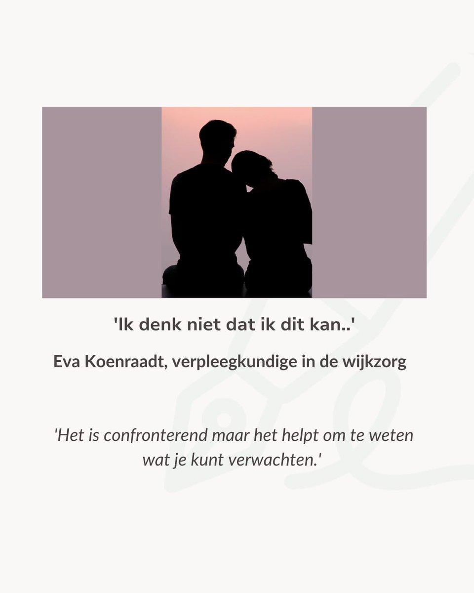 'Zijn zus komt vanuit de keuken de kamer binnen. "Ik weet niet of ik het kan hoor!" roept ze. Ze doelt op het waken bij hun vader.'

Lees column 'Ik denk niet dat ik dit kan..' van wijkverpleegkundige Eva Koenraadt: 👇

carend.nl/column/broer-z…